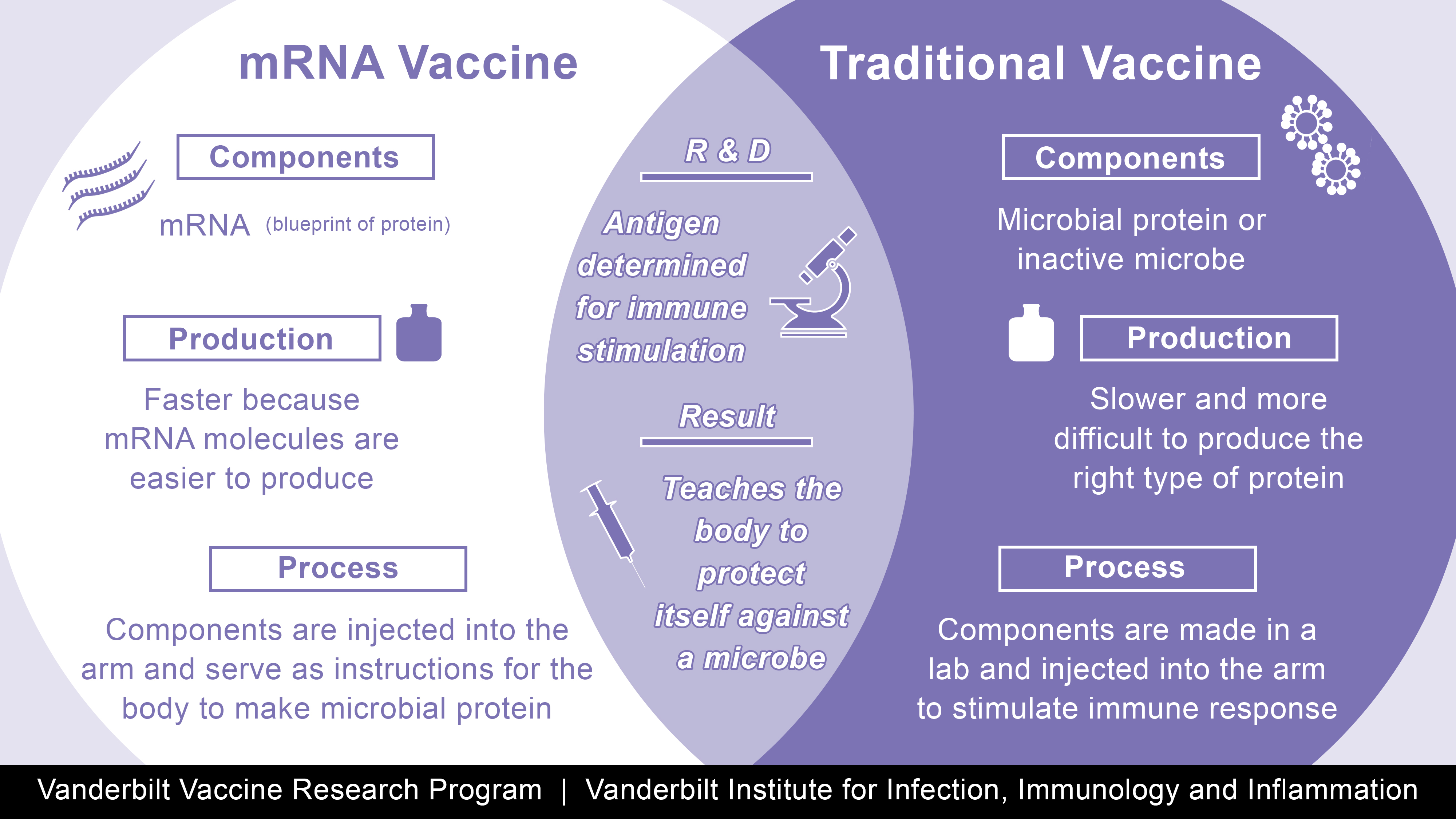 How does a mRNA vaccine compare to a traditional vaccine? | Vanderbilt